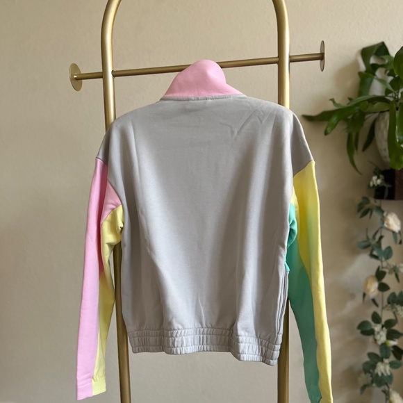 Puma International Vintage Pastel Track Jacket XS🌴💕80s 90s vintage vaporwave - Picture 4 of 17